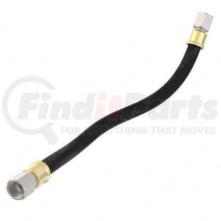 A12-23236-021 by FREIGHTLINER - Air Brake Compressor Discharge Hose Assembly - Wire Braid, #10, High Temperature