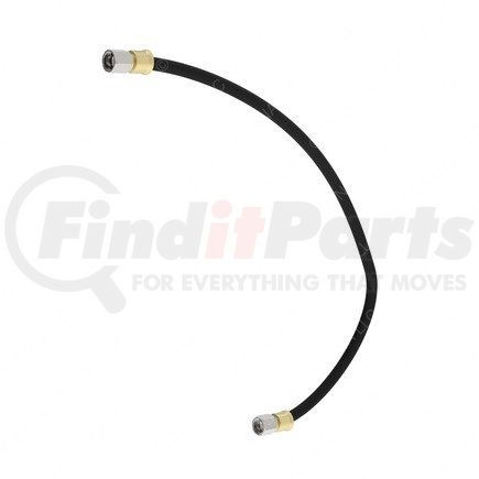 A12-23236-034 by FREIGHTLINER - Air Brake Compressor Discharge Hose Assembly - Wire Braid, #10, High Temperature