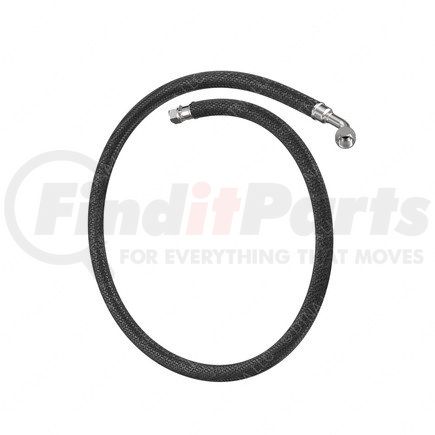 A12-25763-022 by FREIGHTLINER - Air Brake Compressor Discharge Hose Assembly - Wire Braid, #10, Hi Temperature