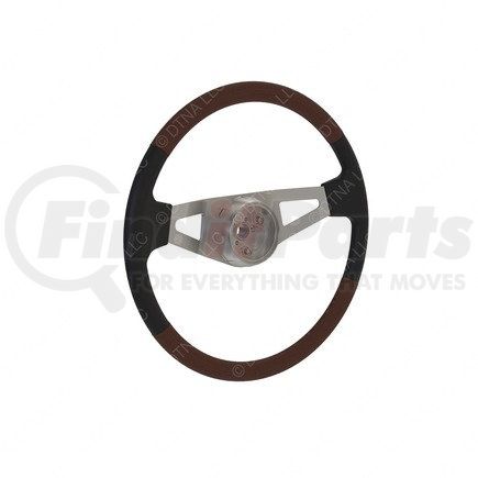 A14-18546-000 by FREIGHTLINER - Steering Wheel - Black, 459 mm Dia.