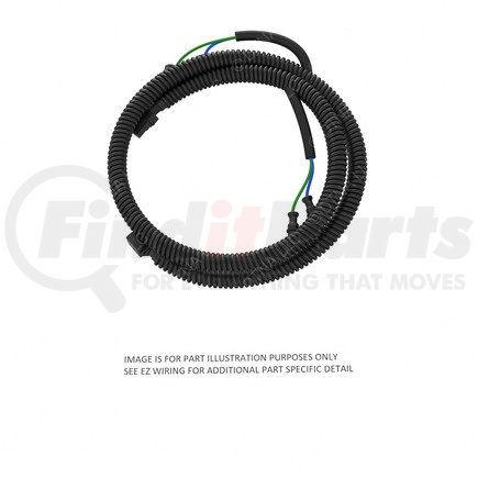 A06-18710-000 by FREIGHTLINER - Tail Light Wiring Harness