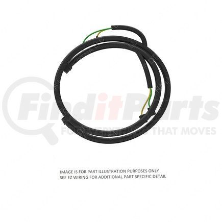 A06-23718-000 by FREIGHTLINER - Headlight Wiring Harness - Spot Light, Jumper B Post