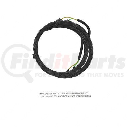 A06-27064-000 by FREIGHTLINER - ABS System Wiring Harness - Lower, D, 4S4M, J1922, Flb/D