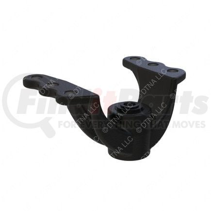 A16-16821-000 by FREIGHTLINER - Leaf Spring Bracket - Ductile Iron, Black