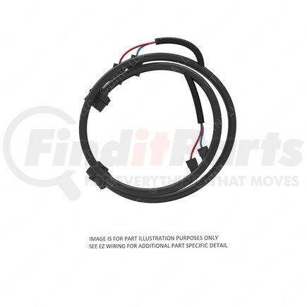 A06-47777-000 by FREIGHTLINER - HARNESS JUMPER RADIO PANAS