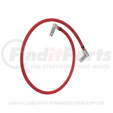 A06-76118-106 by FREIGHTLINER - Battery Cable - Positive, 00, Engine Power, M2, 07