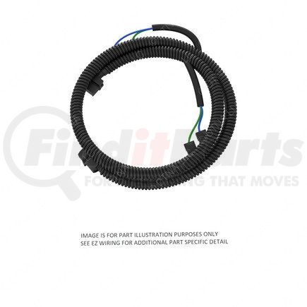 A06-76910-000 by FREIGHTLINER - Wiring Harness - Chassis, Overlay, Forward, Radar, Bbc125