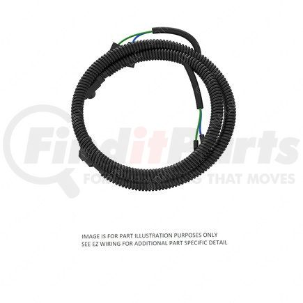 A06-84196-001 by FREIGHTLINER - Transmission Control Module Wiring Harness - Engine Overlay, 1/2K