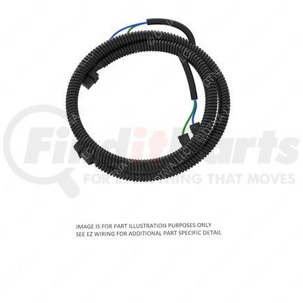 A06-62408-000 by FREIGHTLINER - Back Up Light Wiring Harness