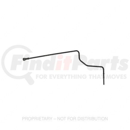 A07-19221-000 by FREIGHTLINER - Manual Transmission Dipstick - Black, Steel Tube Material, 0.75 in. Dia.