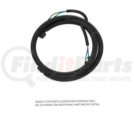 A06-91564-100 by FREIGHTLINER - Exhaust Aftertreatment Control Module Wiring Harness - DEF Aftertreatment System, Chassis/Engine, Tank, 6 Gallons, Standard