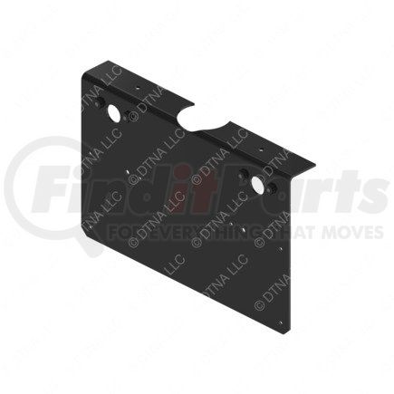 a1863786000 by FREIGHTLINER - BRACKET LICENSE PLATE EOF