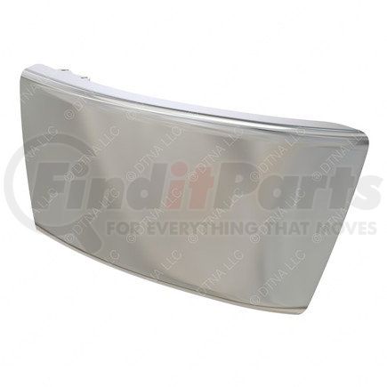 A21-27811-020 by FREIGHTLINER - Bumper End - Left Hand, Steel, 112, Custom