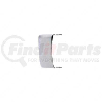 A21-26207-005 by FREIGHTLINER - Bumper End - Short, Right Hand, Chromed