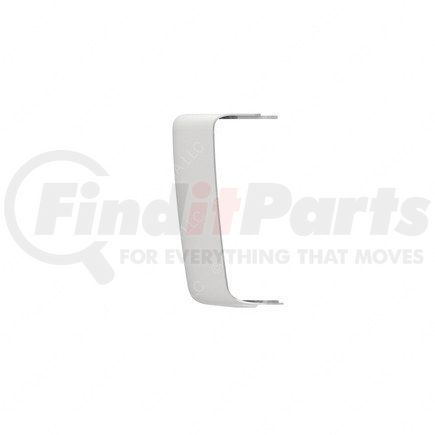 A21-26500-042 by FREIGHTLINER - Bumper End - Steel, Right Hand, Short, Painted