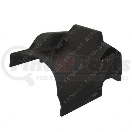 A22-61663-001 by FREIGHTLINER - Steering Column Cover - Polypropylene, Agate, 266.22 mm x 126.88 mm