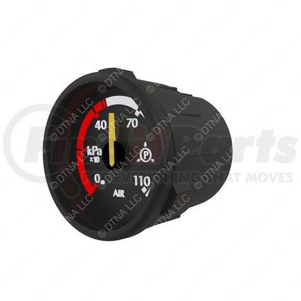 A22-63139-410 by FREIGHTLINER - Air Pressure Gauge - Primary, Export, Black