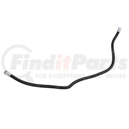 A23-12317-084 by FREIGHTLINER - Transmission Oil Cooler Line - Wire Braided, Steel, No. 16 84