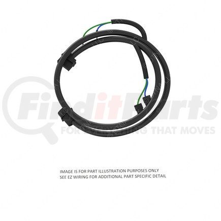 A66-07115-000 by FREIGHTLINER - Collision Avoidance System Display Wiring Harness