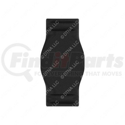 R11-27314-000 by FREIGHTLINER - Leaf Spring U-Bolt Pad - Rear Suspension, Rubber Helper