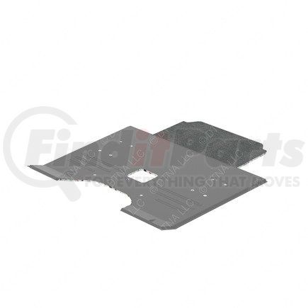 W18-00801-029 by FREIGHTLINER - Body Floor Covering - Manual, Left Hand And Right Hand, Seats