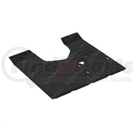 W18-00666-011 by FREIGHTLINER - Body Floor Covering - 113 BBC, Day Cab, Auto, Left Hand And Right Hand, Seats, Battery Box