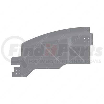 wws67002l3594 by FREIGHTLINER - SPLASH SHIELD HOOD L