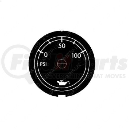 W22-00008-104 by FREIGHTLINER - Air Pressure Gauge - Primary, 2 In, Without Cross Data Center Replication