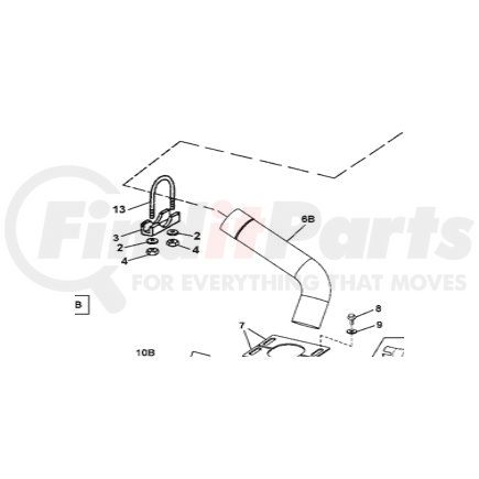 T188459 by REPLACEMENT FOR JOHN DEERE - JOHN DEERE-REPLACEMENT, Replacement Pipe