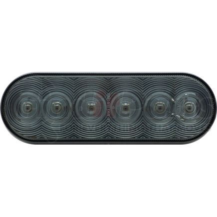 STL12SRB by OPTRONICS - Smoke lens red 6-LED recess mount stop/turn/tail light, PL-3 connection