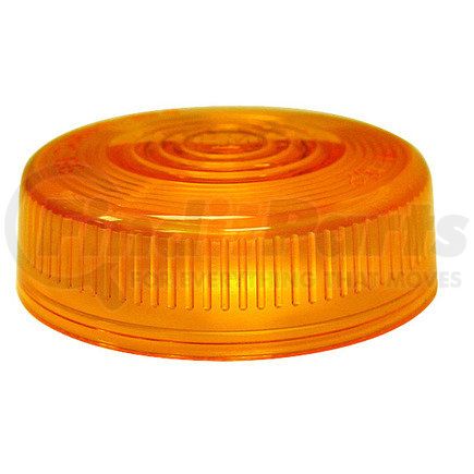 102-15A by PETERSON LIGHTING - 102-15 Round Clearance/Side Marker Replacement Lens - Amber Replacement Lens