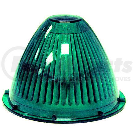 110-15G by PETERSON LIGHTING - 110-15 Beehive Replacement Lens - Green Replacement Lens