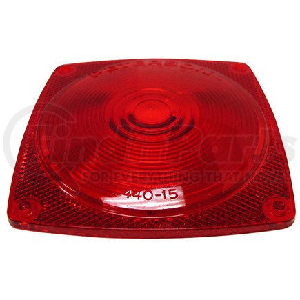 440-15 by PETERSON LIGHTING - 440-15 Combination Tail Light Replacement Lens - Stop & Tail Lens