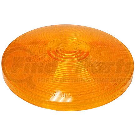 313-15A by PETERSON LIGHTING - 313-15 Double Face Stop/Turn/Tail Signal and Hazard Replacement Lenses - Amber Replacement Lens