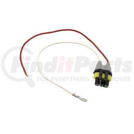 B817-48 by PETERSON LIGHTING - 817-48 LED 2-Wire Molded Plugs - Stripped Lead/Ring Terminal