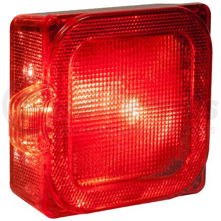 Peterson Lighting 844L Trailer Light LED Stop/Turn/Tail & Side Marker Light Over 80"w/ License Light 5.38"X4.61", red, poly