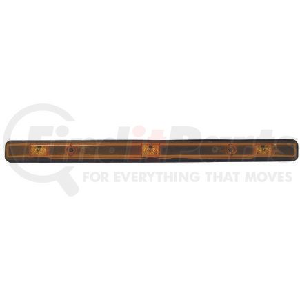 M169-3ABT1 by PETERSON LIGHTING - 169-3 Identification Light Bar - Amber with .180 Bullet & Ring Terminal