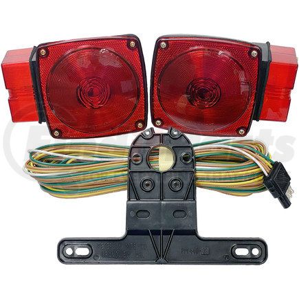 V544 by PETERSON LIGHTING - 544 Over 80" Wide Submersible Rear Lighting Kit - Kit