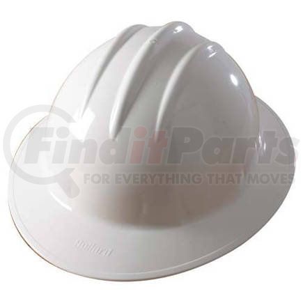 13417 by JJ KELLER - Bullard Classic Full Brim Ratchet Hard Hat - White Full Brim Ratchet Hard Hat