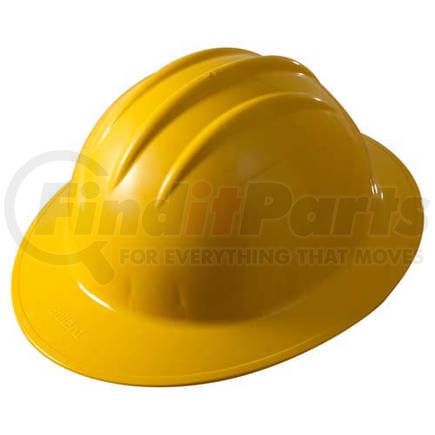 13418 by JJ KELLER - Bullard Classic Full Brim Ratchet Hard Hat - Yellow Full Brim Ratchet Hard Hat