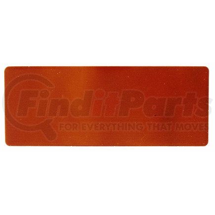 Peterson Lighting 491A Reflector Reflector, Rectangular, 4.31" X 1.69", 6 per poly bag