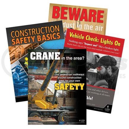 20097 by JJ KELLER - Workplace Safety Awareness Poster Service - 1 Poster per Month, 3-Yr. Subscription