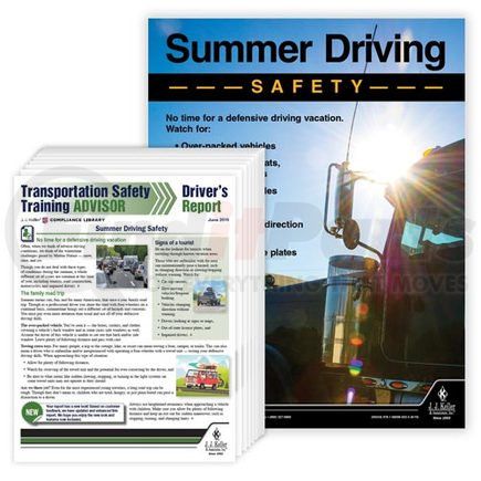 20177 by JJ KELLER - Driver Awareness Report & Poster Service - 1 Poster & 10 Reports per Month, 1-Yr. Subscription