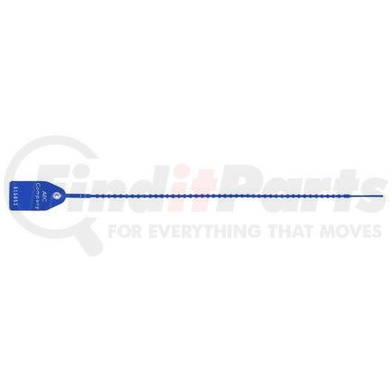 JJ Keller 21768 Tug-Tight Plastic Seals - 12" Blue, Personalized