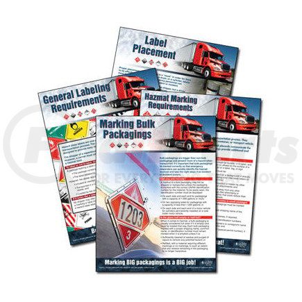 23073 by JJ KELLER - Hazmat Transportation Poster Service - 1 Poster Per Month, 3-Yr. Subscription