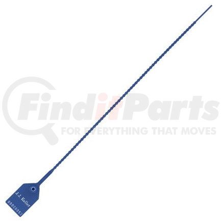 JJ Keller 26091 Heavy-Duty Pull-Tight Plastic Security Seal - 15" Blue - Personalized