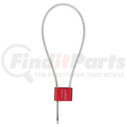 27146 by JJ KELLER - FlexSecure™ 5.0 mm Cable Seal - Red - Stock