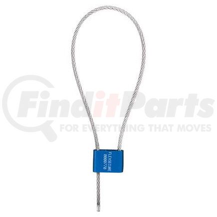 27147 by JJ KELLER - FlexSecure™ 5.0 mm Cable Seal - Blue - Personalized