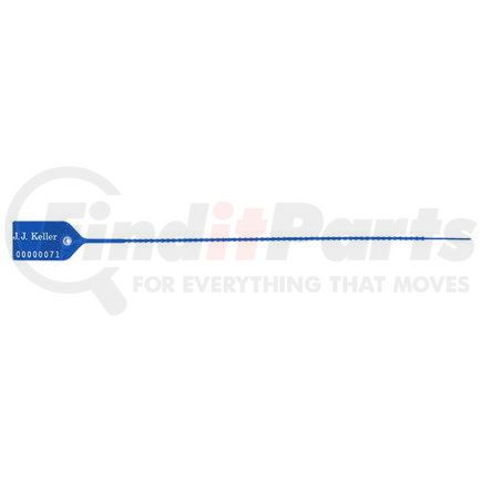 26258 by JJ KELLER - Medium-Duty Pull-Tight Plastic Security Seal - 10" Blue - Stock