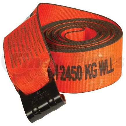 15170 by JJ KELLER - X-TREME Heavy-Duty Winch Strap w/Flat Hook - 4" Wide - Winch Strap - 4" x 30'